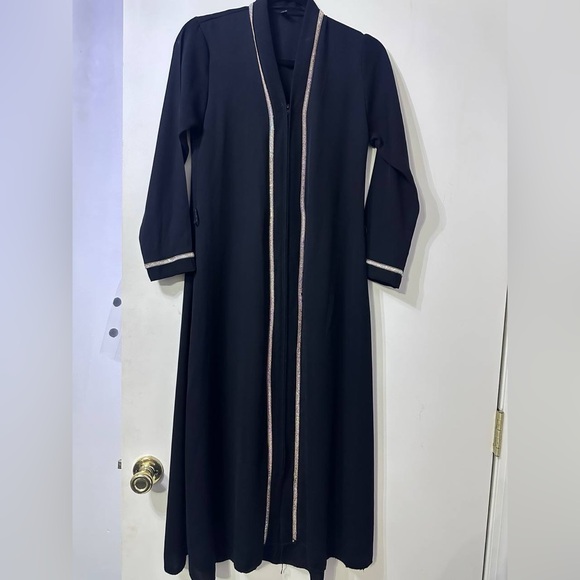 Dresses & Skirts - Girls Abaya kaftan dress duster with zipper